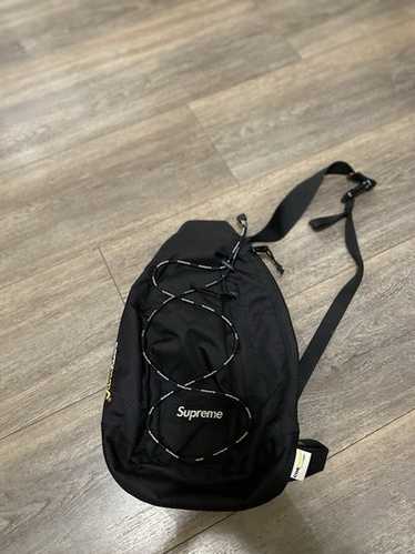 Supreme black sling bag - Gem
