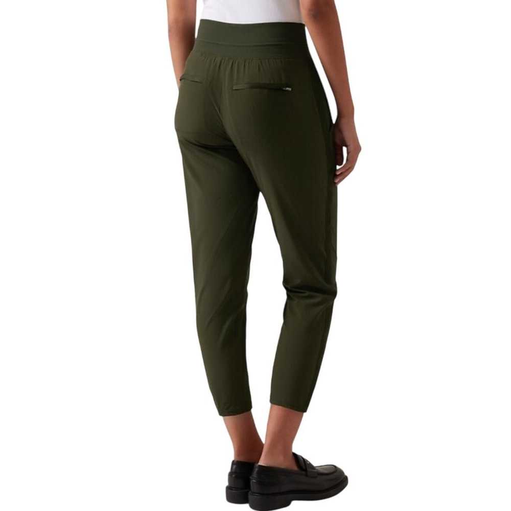 Athleta Athleta Nolita Slim Tapered Crop Pants Si… - image 2