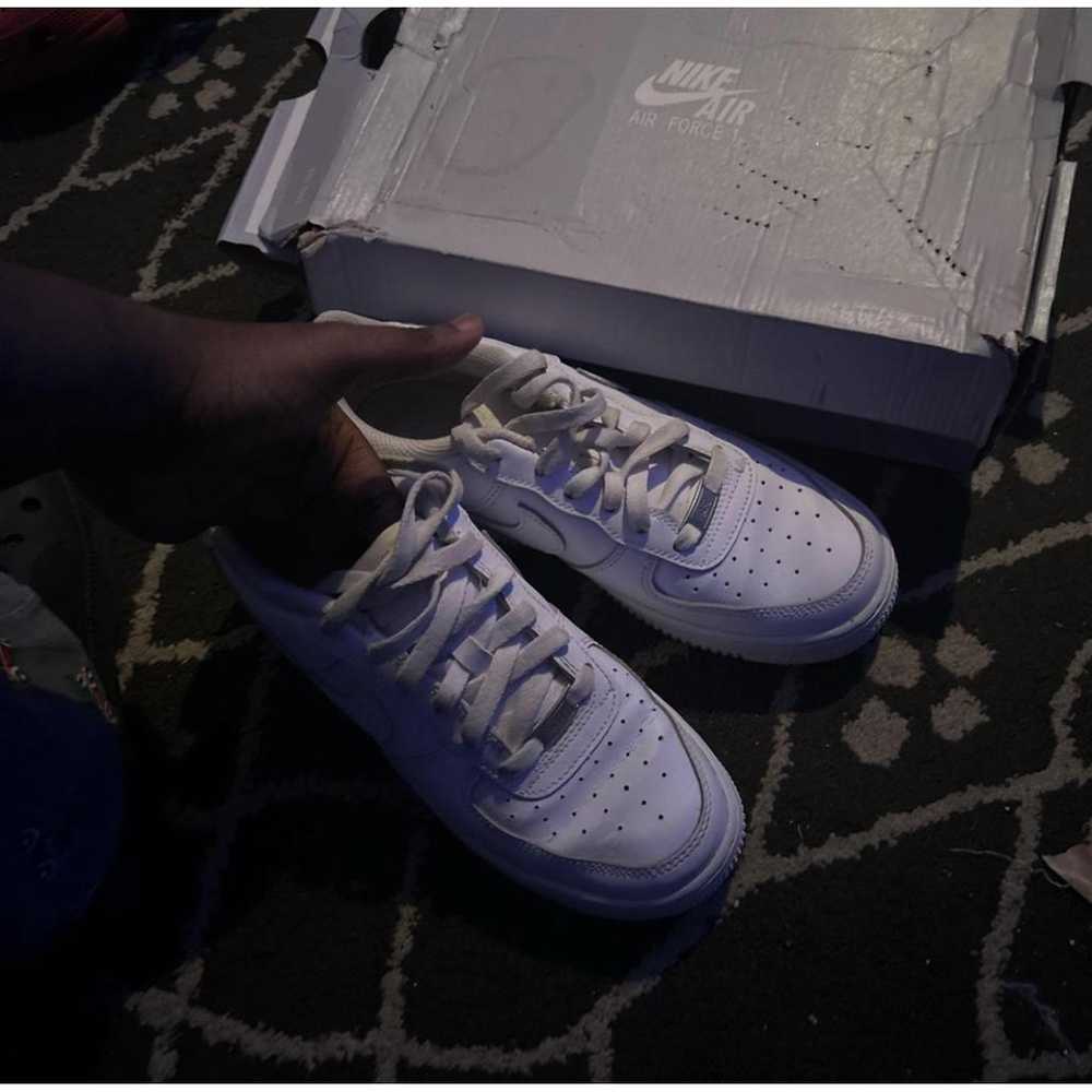 Nike Air Force 1 leather lace ups - image 3