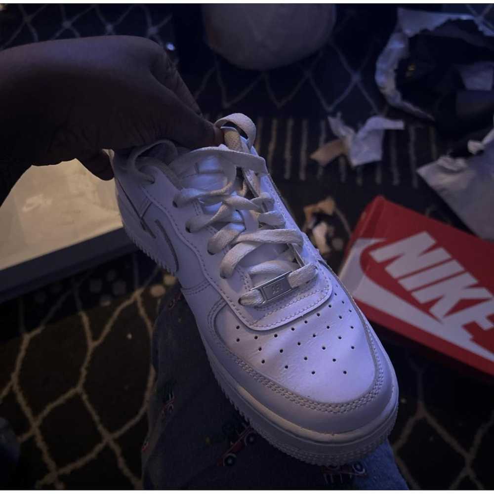 Nike Air Force 1 leather lace ups - image 4