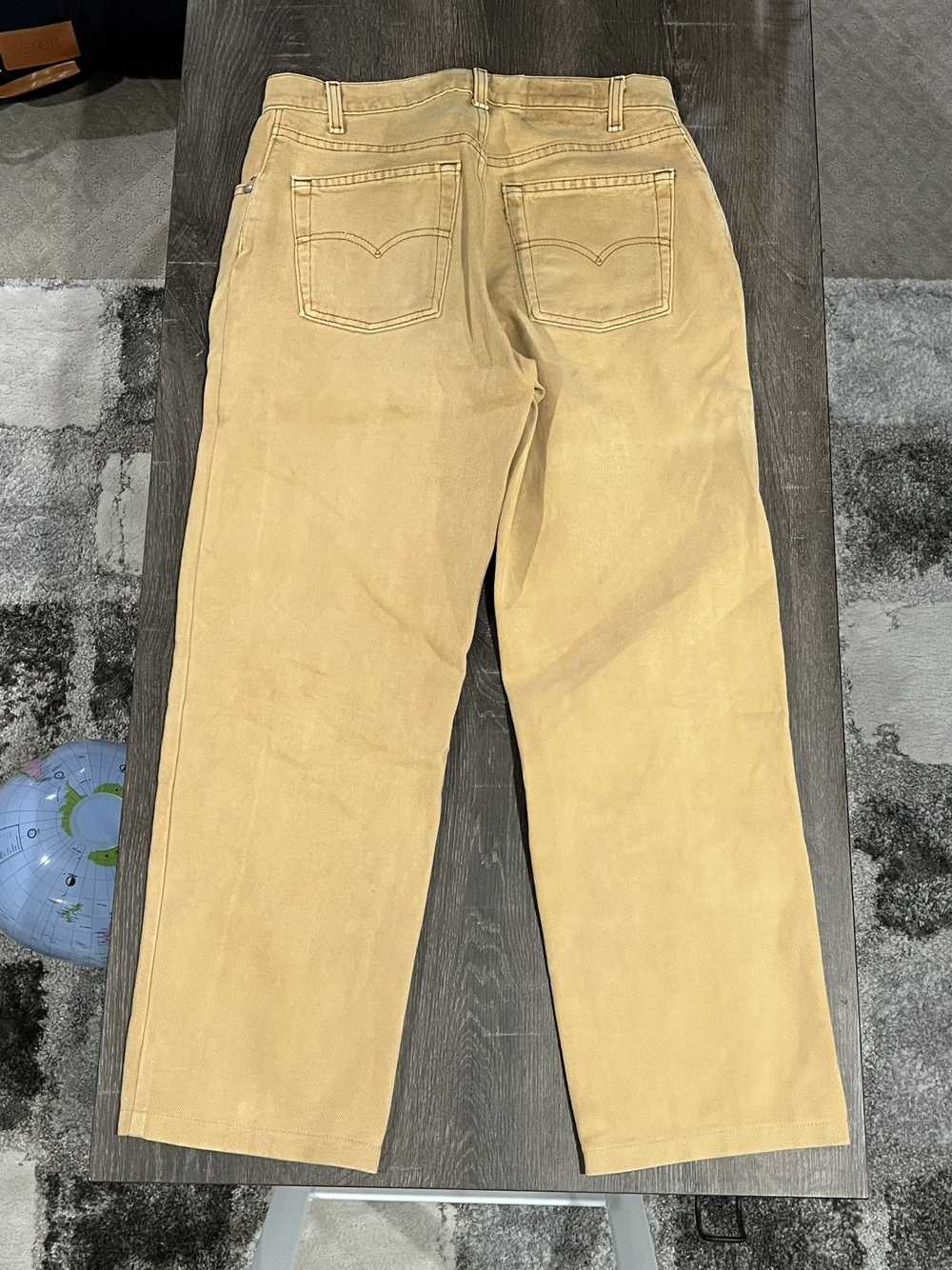 Levi's × Vintage Vintage Mustard Yellow Levis Sil… - image 2