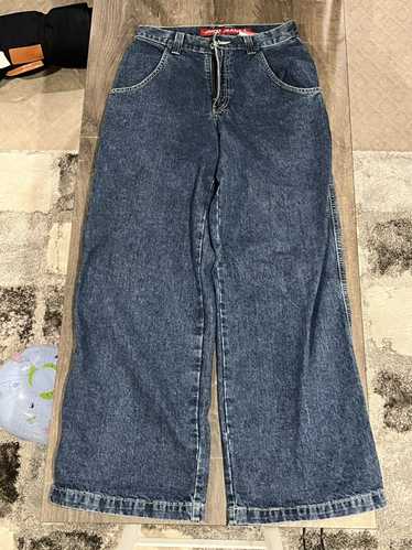 Jnco Vintage JNCO Wide Leg Blue Jeans Flame