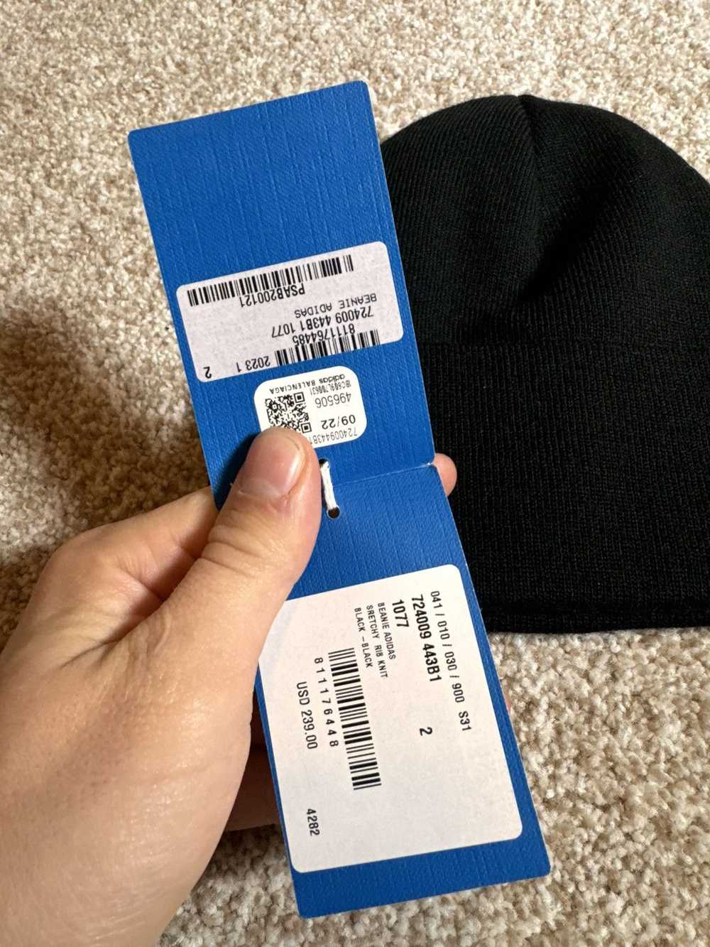 Balenciaga Balenciaga Adidas Beanie - image 4