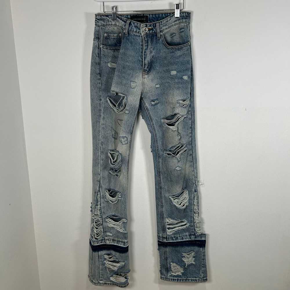 Who Decides War Who Decide War Distressed Jeans S… - image 1