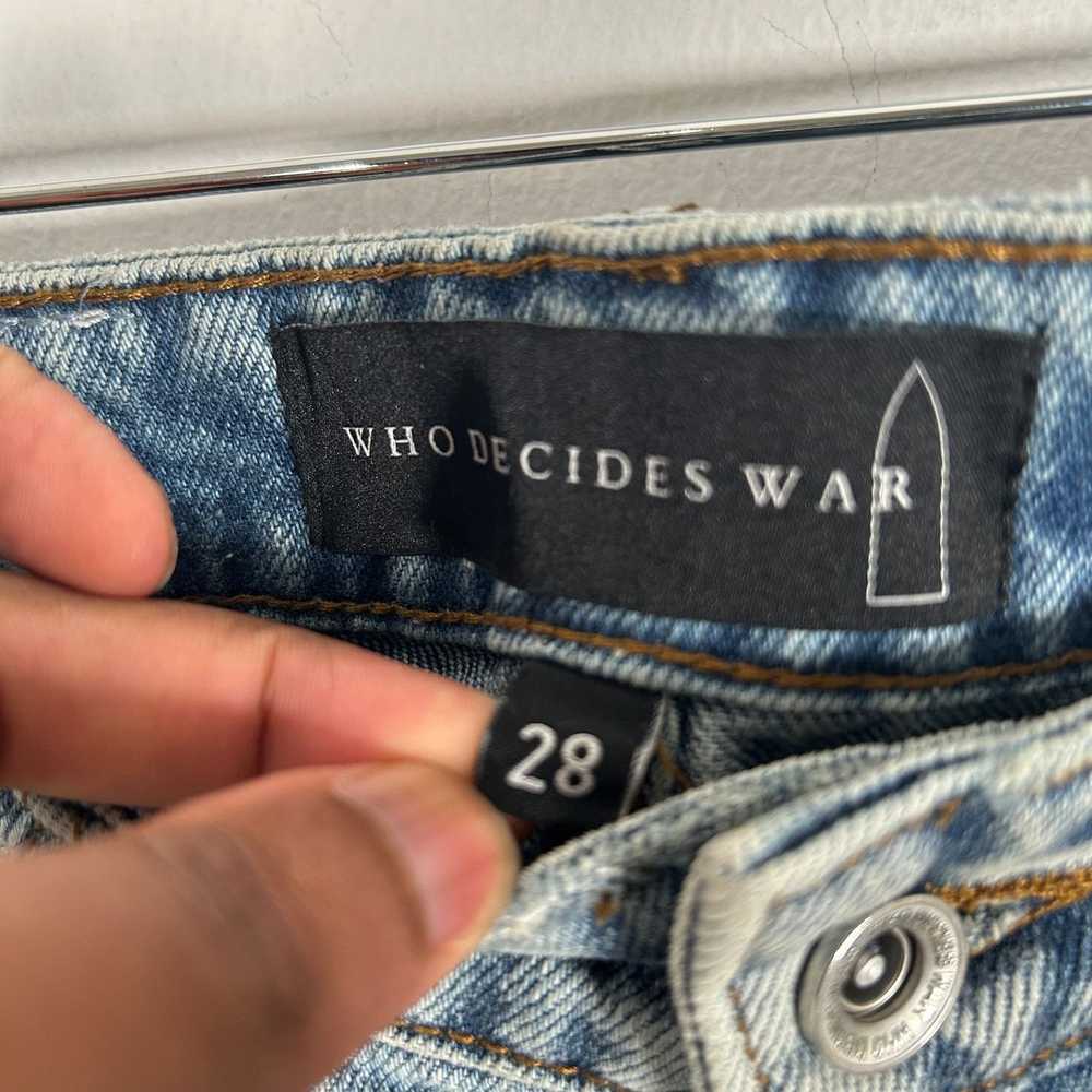 Who Decides War Who Decide War Distressed Jeans S… - image 3