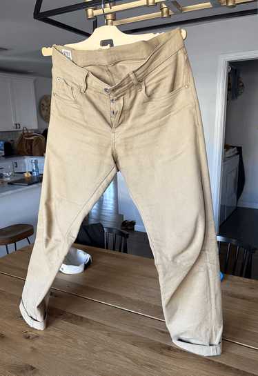 Oni ONI Denim 612-KHBE 12oz Beige Selvedge Relax T