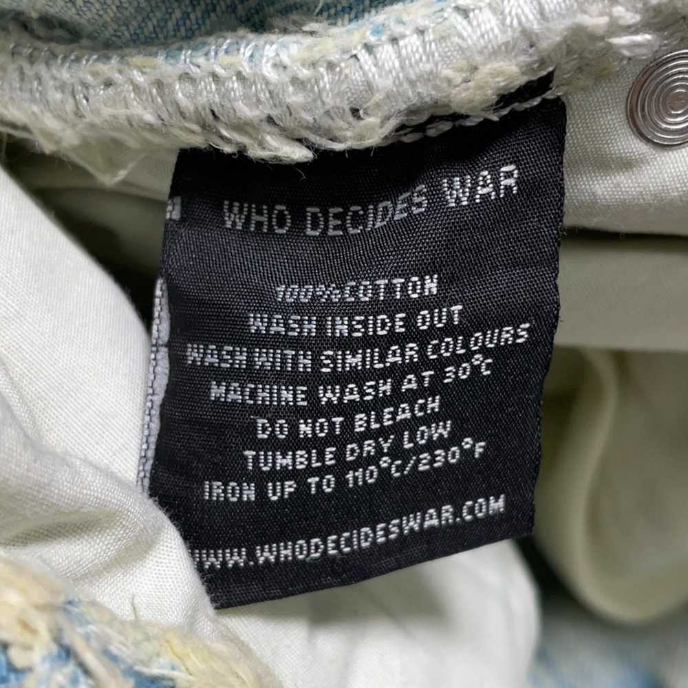 Who Decides War Who Decides War Denim Distressed … - image 6