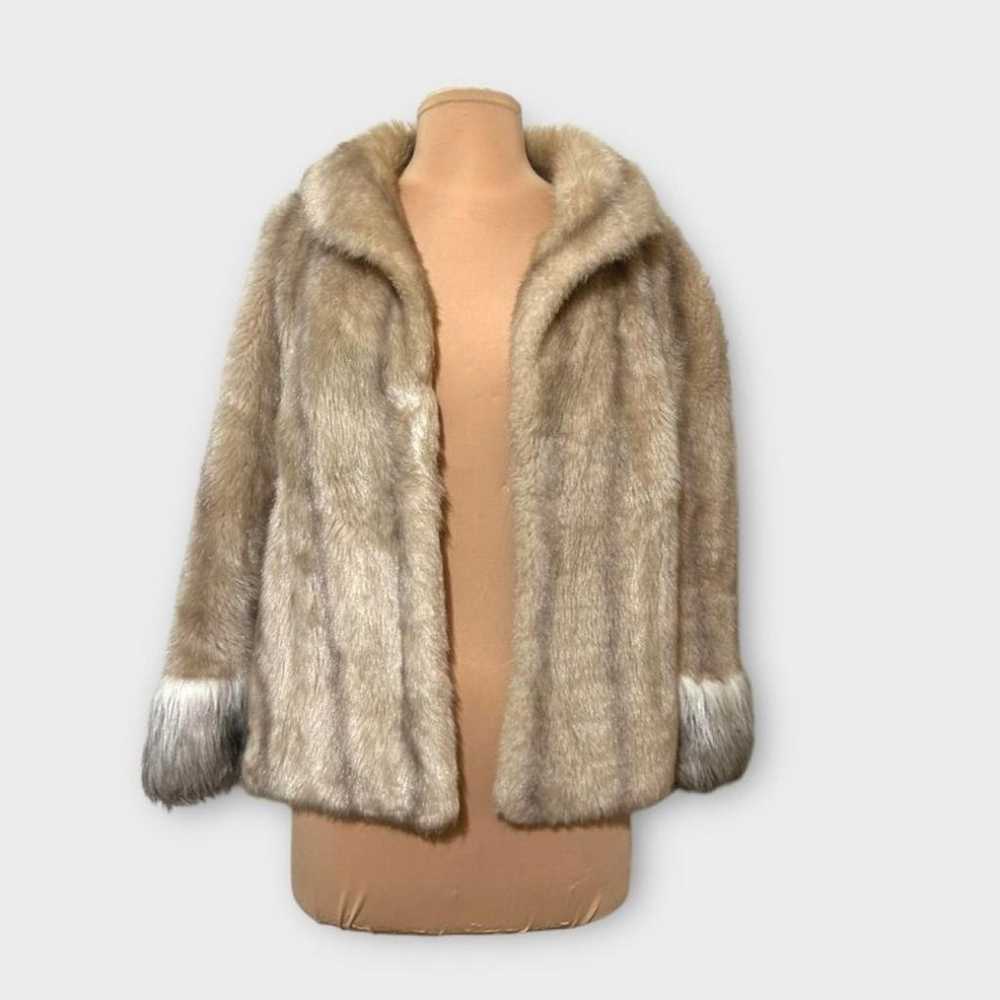 Non Signé / Unsigned Faux fur coat - image 2