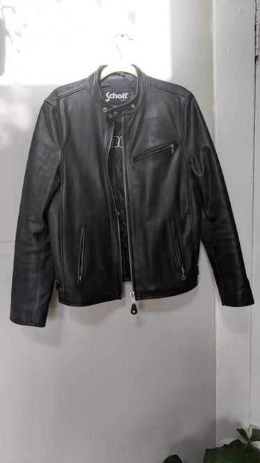 Schott Schott Cafe Racer Leather Jacket