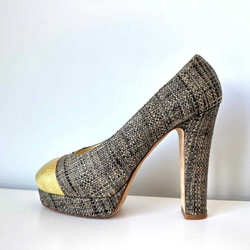 Chanel Tweed heels - image 2