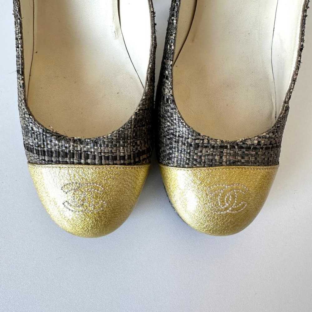 Chanel Tweed heels - image 4