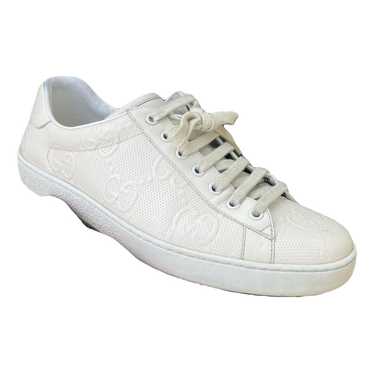 Gucci Ace leather low trainers