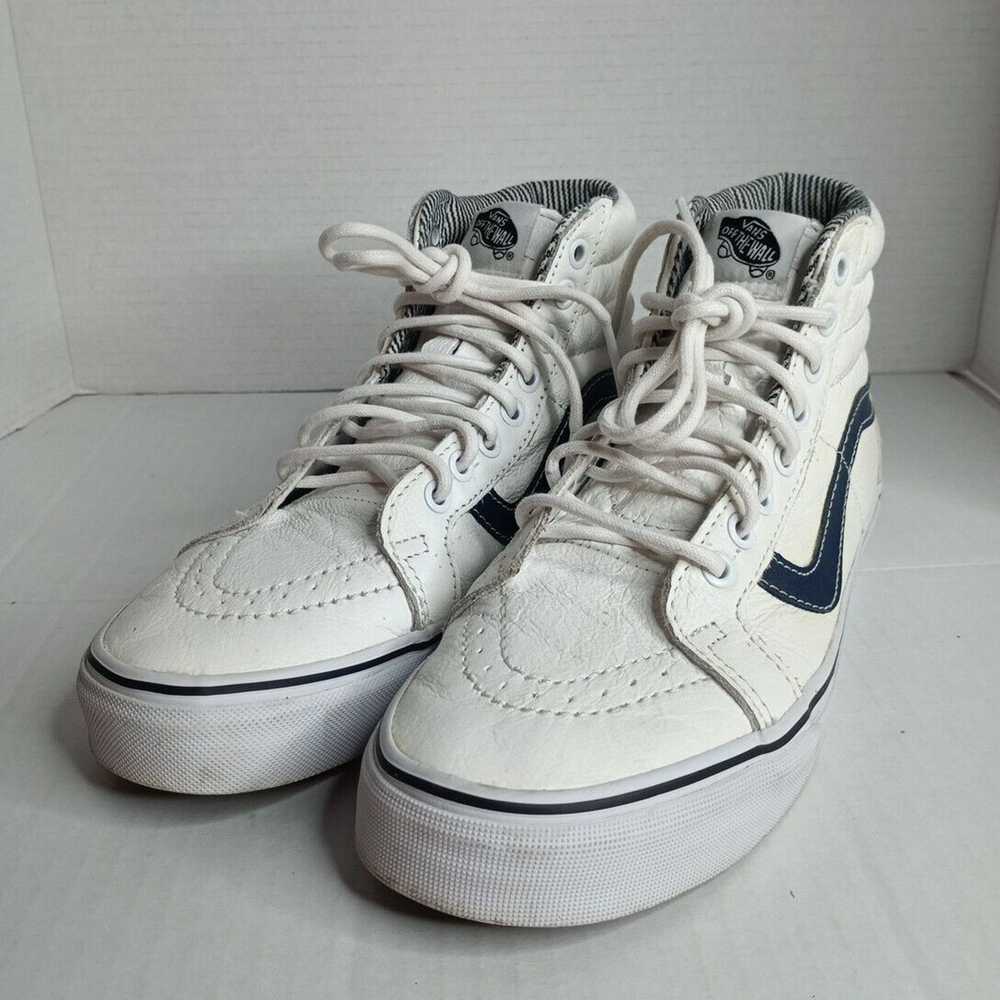 Vans Vans Men's Size 7 Women's Size 8.5 Sk8-Hi Wh… - image 1