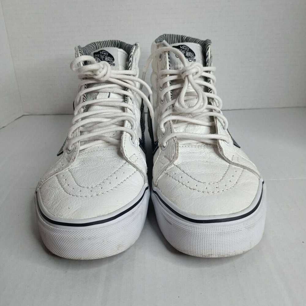 Vans Vans Men's Size 7 Women's Size 8.5 Sk8-Hi Wh… - image 2