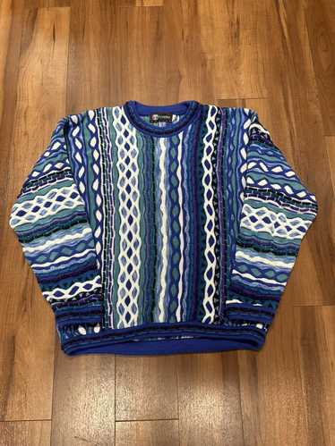 Tundra Canada Mercerized Sweater deals 1990's Vintage Cotton Biggie Coogi Inspired