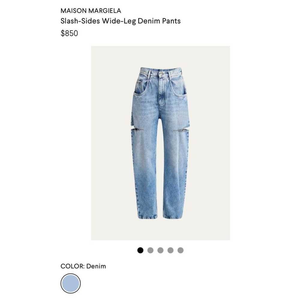 Maison Martin Margiela Large jeans - image 4