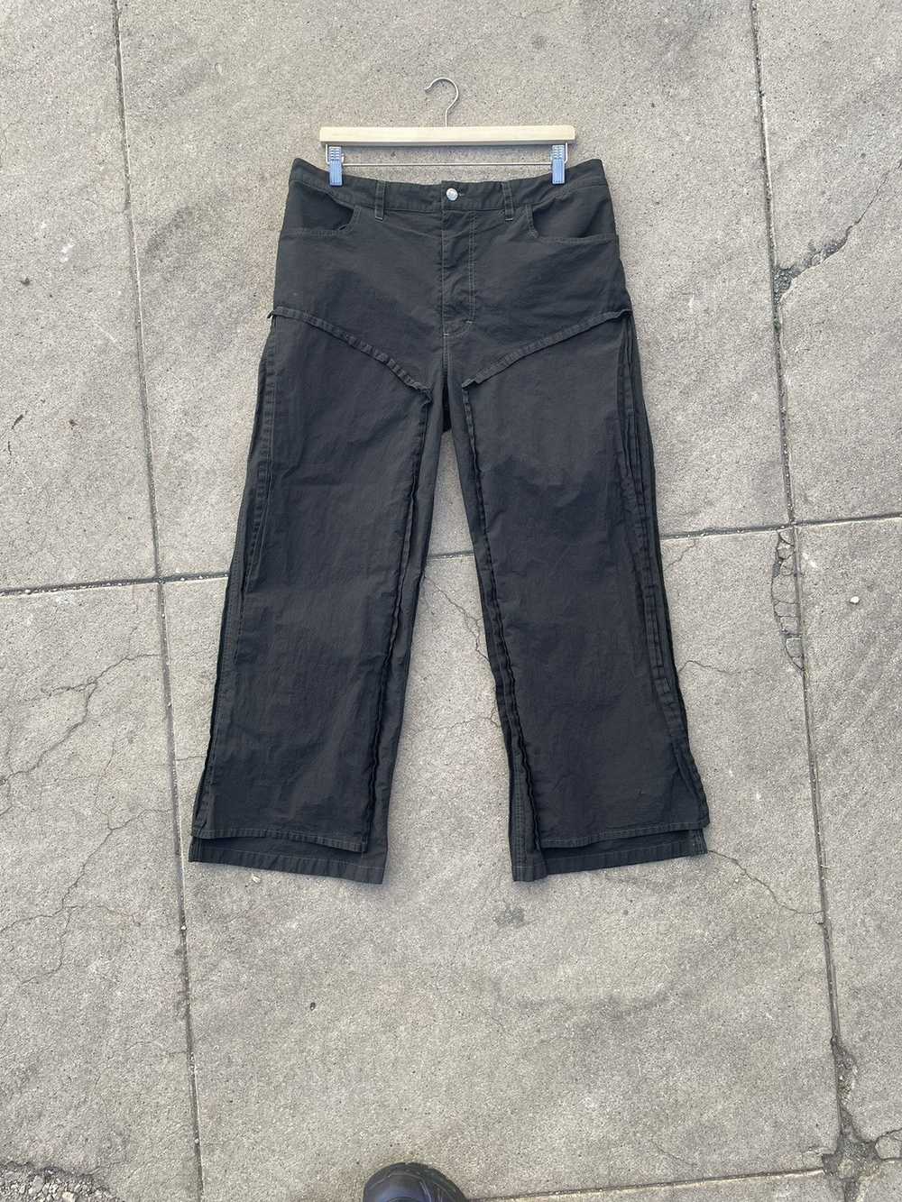 Eckhaus Latta BLACK PANEL PANTS 30 - image 2