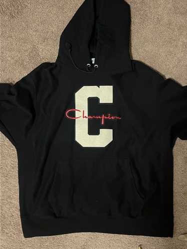 Champion × Varsity Champion reverse weave hoodie b