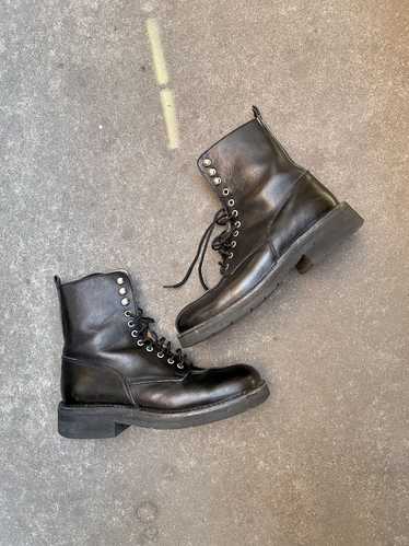 Yohji Yamamoto Pour Homme Biker Boots