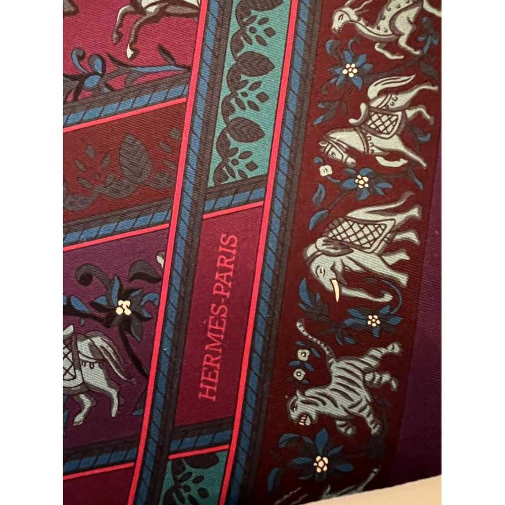 Hermès Maxi twilly silk scarf - image 2