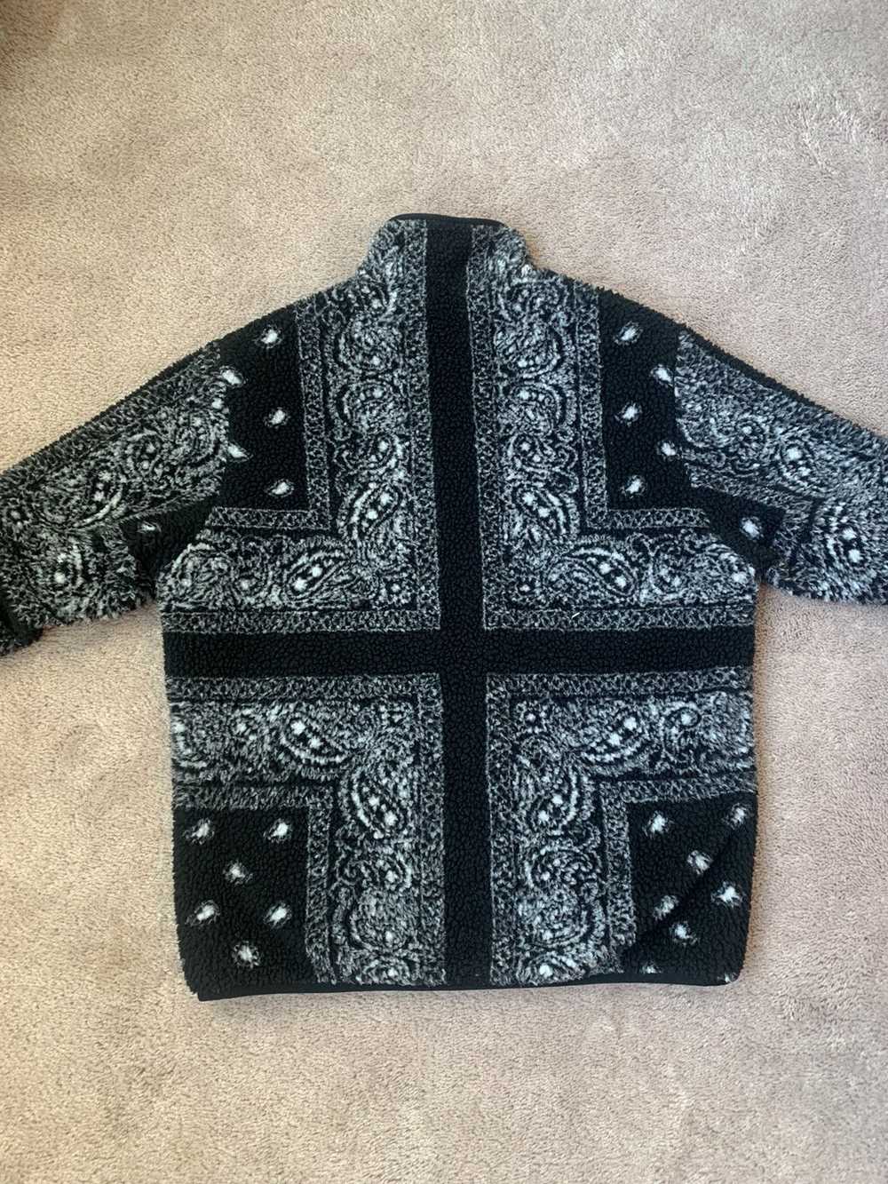 Supreme Supreme Reversible Bandana Fleece Jacket … - image 3