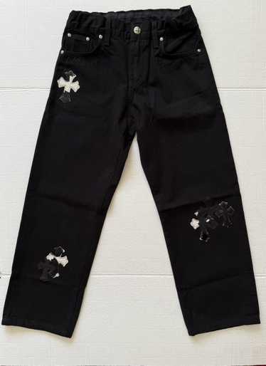 Chrome Hearts Chrome Hearts Kids Black Cross Patch