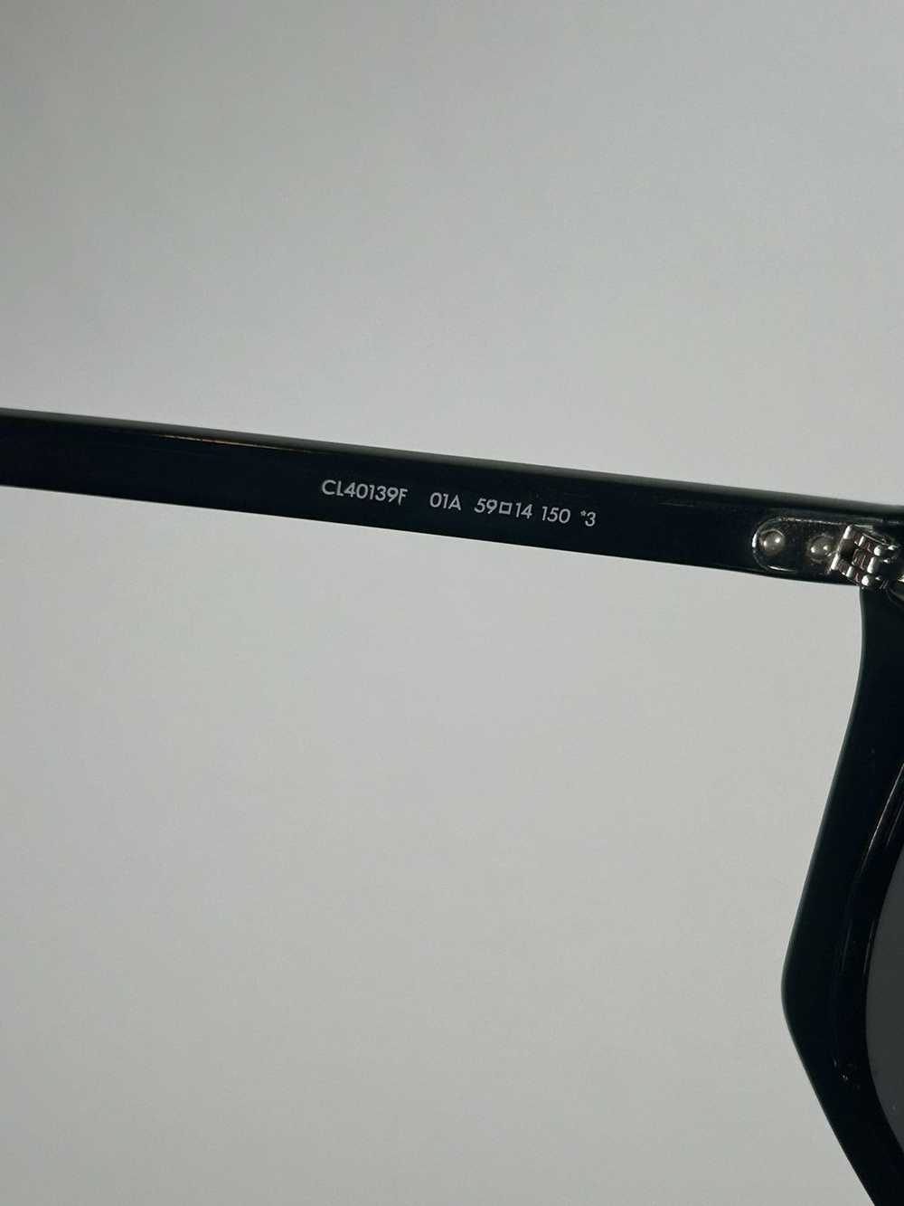 Celine WC! Thin Slim Rectangle Sunglasses - image 6