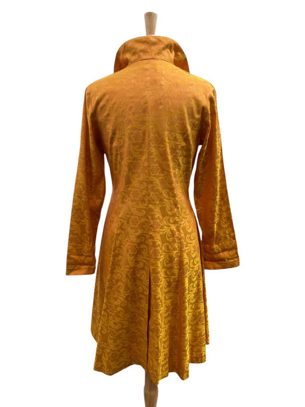 Karol Richardson Mustard Silk Topper, S/M - image 5