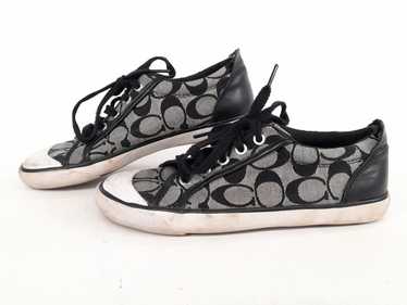 Coach Barrett Gray/Black Sneakers Women's Size 7B - image 1