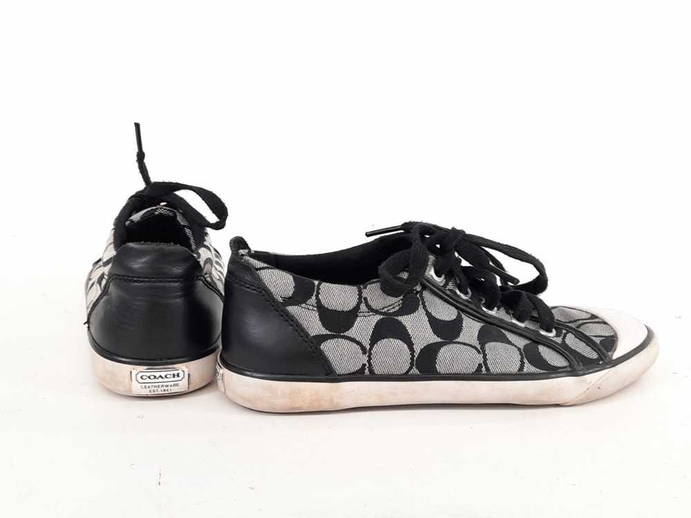 Coach Barrett Gray/Black Sneakers Women's Size 7B - image 3