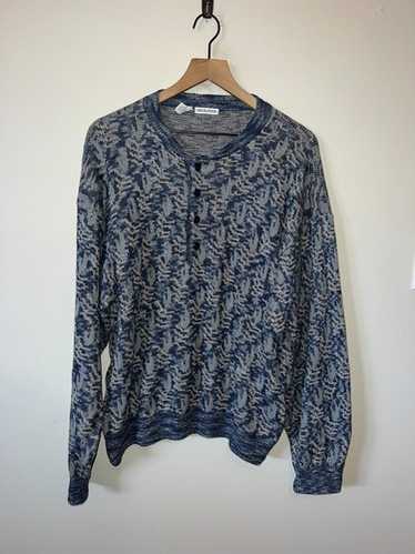 トップス Vintage 90s GIORGIO ARMANI damaged knit Vintage Giorgio Armani Le Collezioni Alpaca Sweater – Aimé