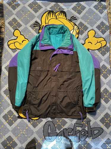 Columbia × Outdoor Life × Streetwear Vintage 90s C