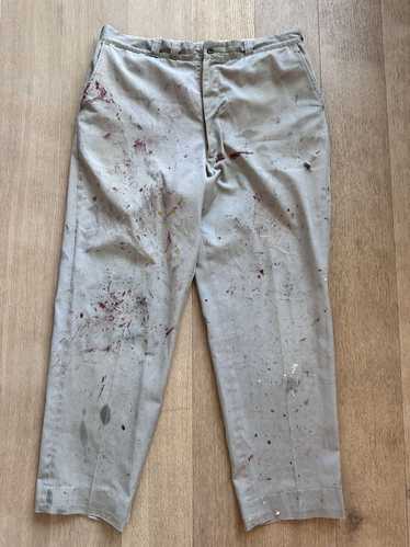 Vintage 1950s/60s Painted Chinos