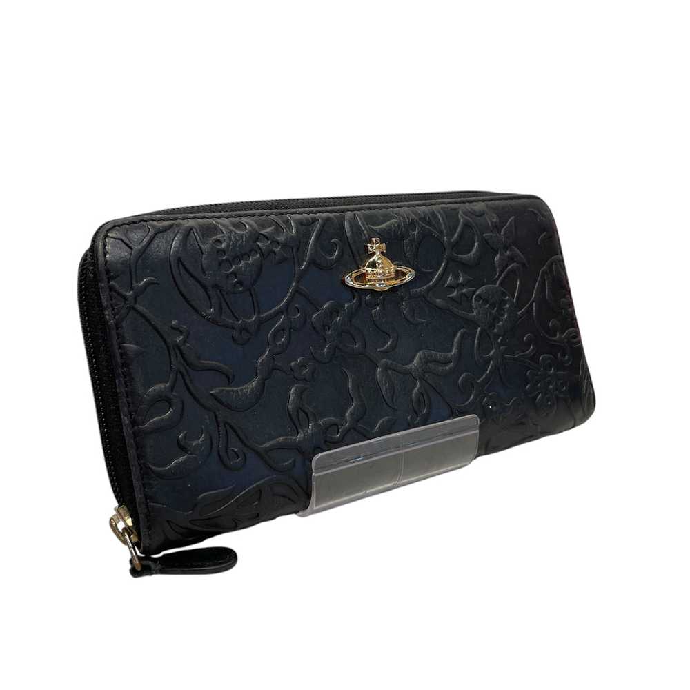 Vivienne Westwood/Wallet/OS/Leather/BLK/EMBOSSED … - image 1