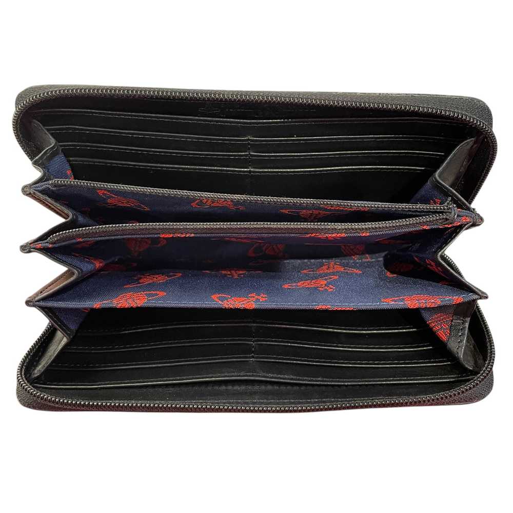 Vivienne Westwood/Wallet/OS/Leather/BLK/EMBOSSED … - image 4