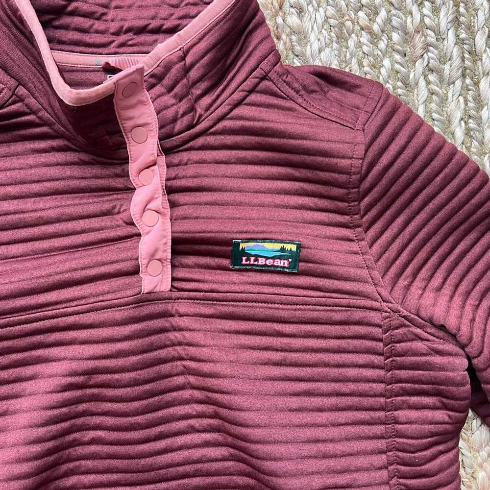 LL BEAN Airlight Knit Pullover (S) | Used,… - image 2