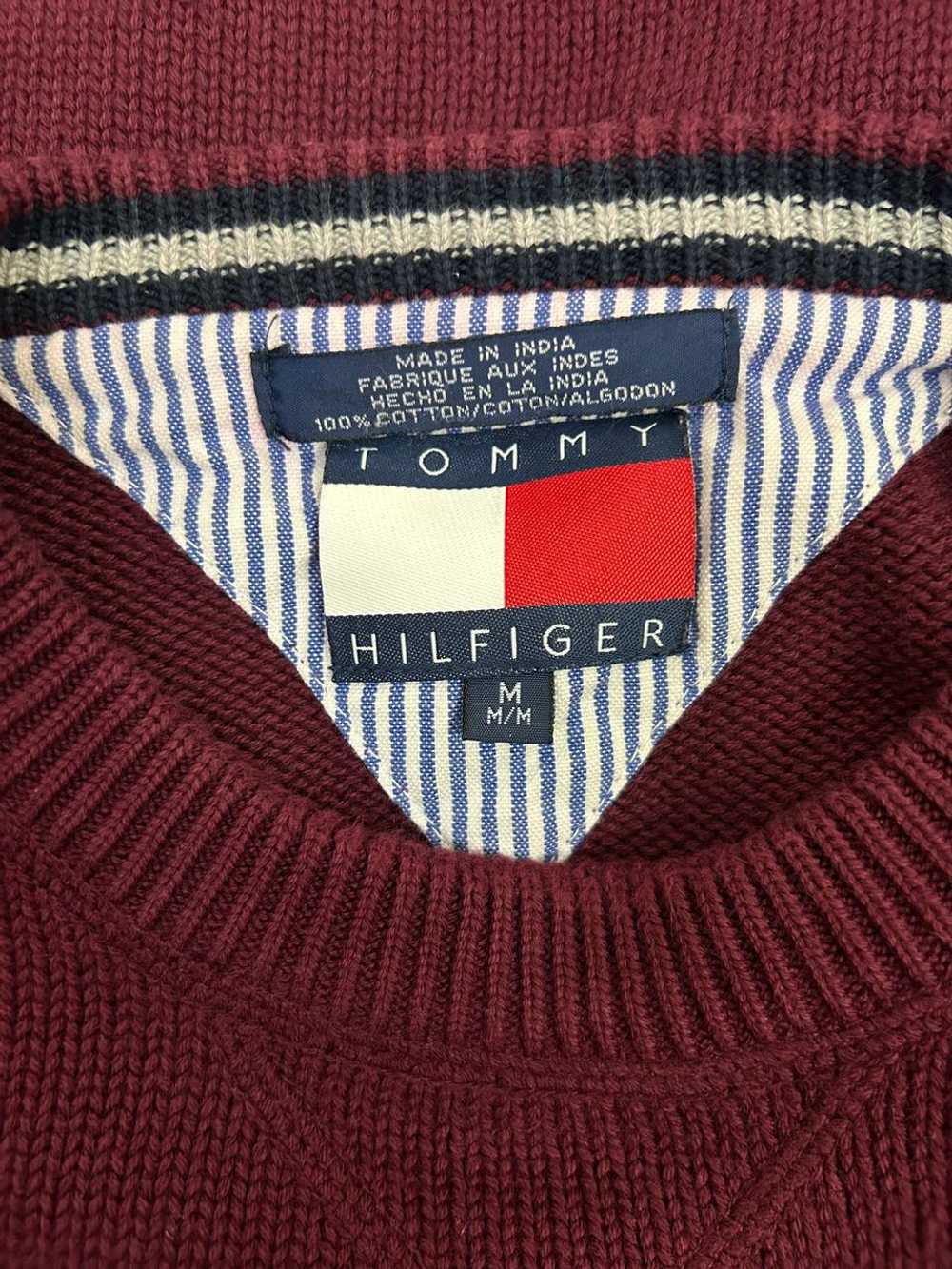 Vintage Tommy Hilfiger Cotton Sweater (M) | Used,… - image 4