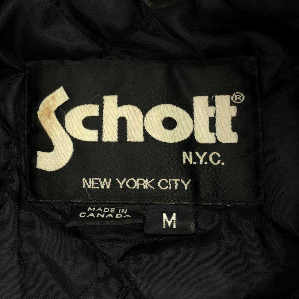 Schott Made In Canada Stainless Steel Collar Coat… - image 8