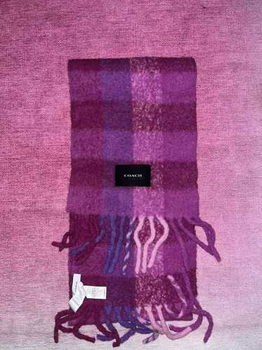 Coach COACH Plaid Oversized Scarf - image 1