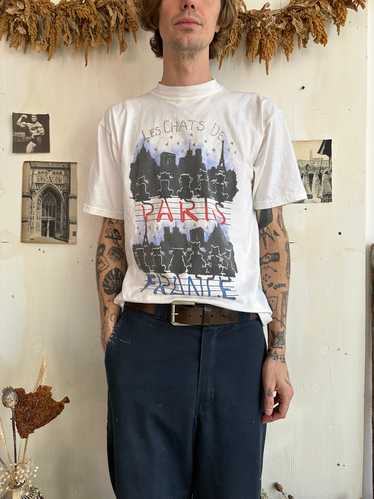 1990s Cats of Paris T-Shirt (M/L)