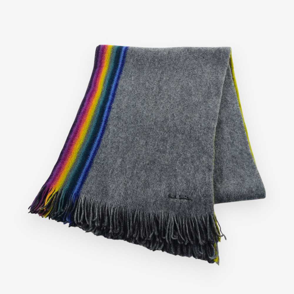 Paul Smith × Vintage Vintage Paul Smith Scarf Fri… - image 1