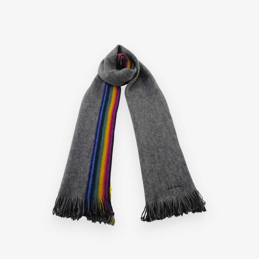 Paul Smith × Vintage Vintage Paul Smith Scarf Fri… - image 2