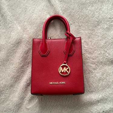 Michael Kors red crossbody