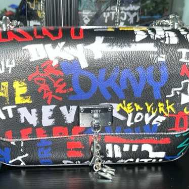 DKNY Graffiti Crossbody