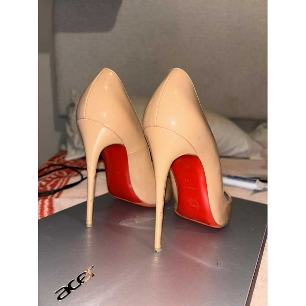 Christian Louboutin So Kate patent leather heels - image 11