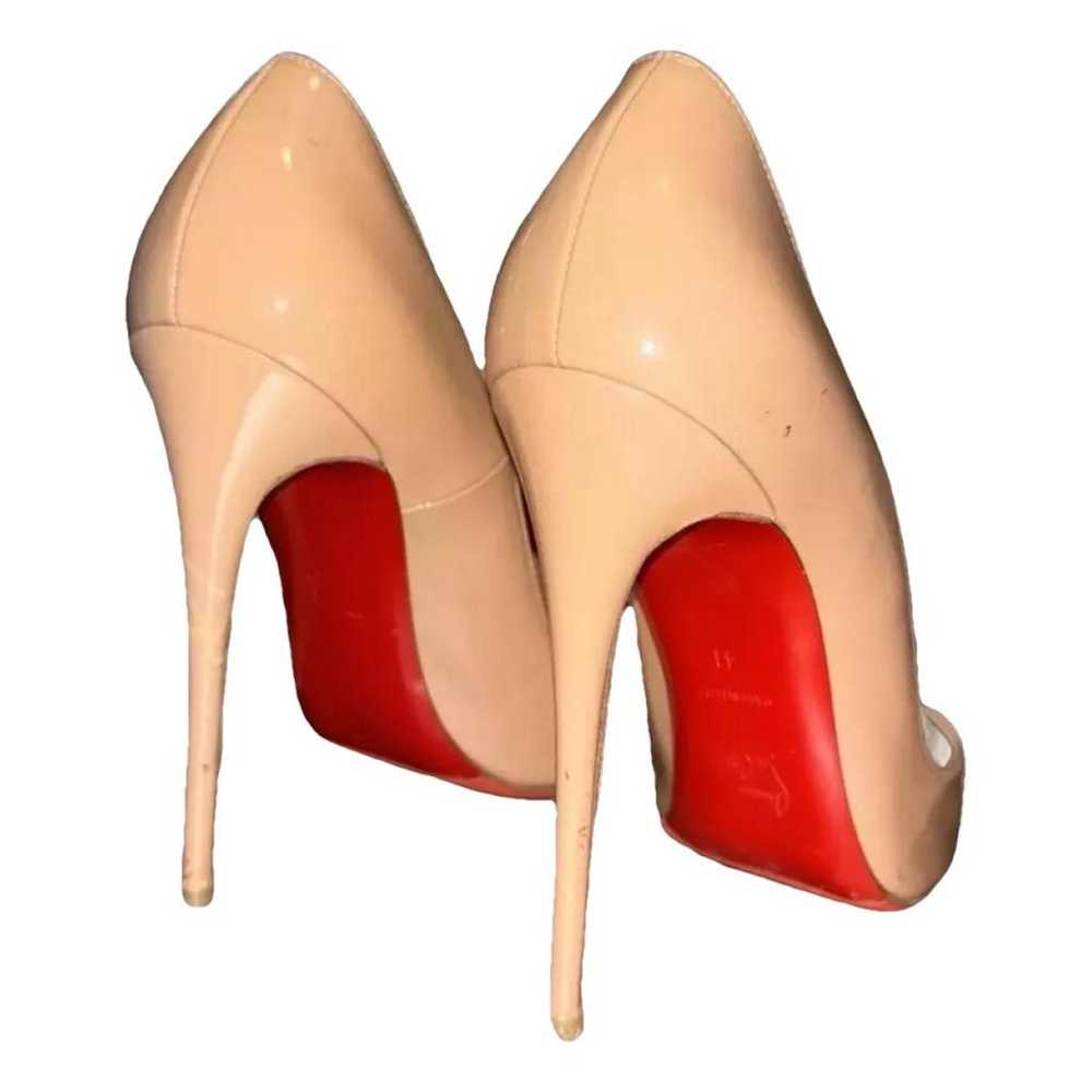 Christian Louboutin So Kate patent leather heels - image 2