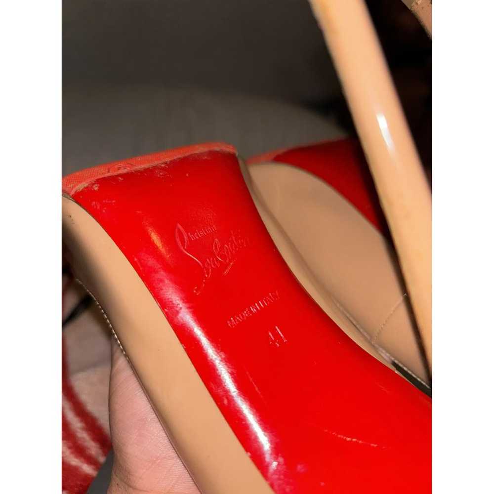 Christian Louboutin So Kate patent leather heels - image 9