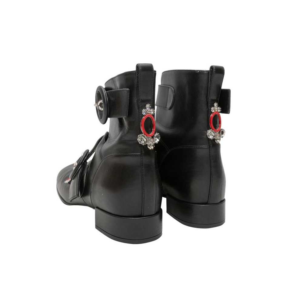 Dior Leather ankle boots - image 4