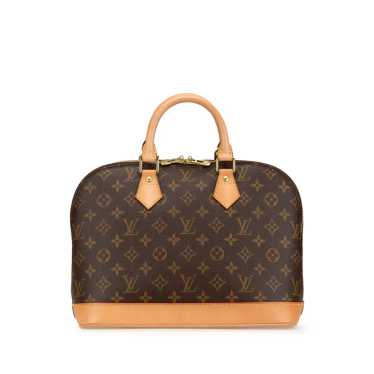 Louis Vuitton Alma leather handbag - image 1