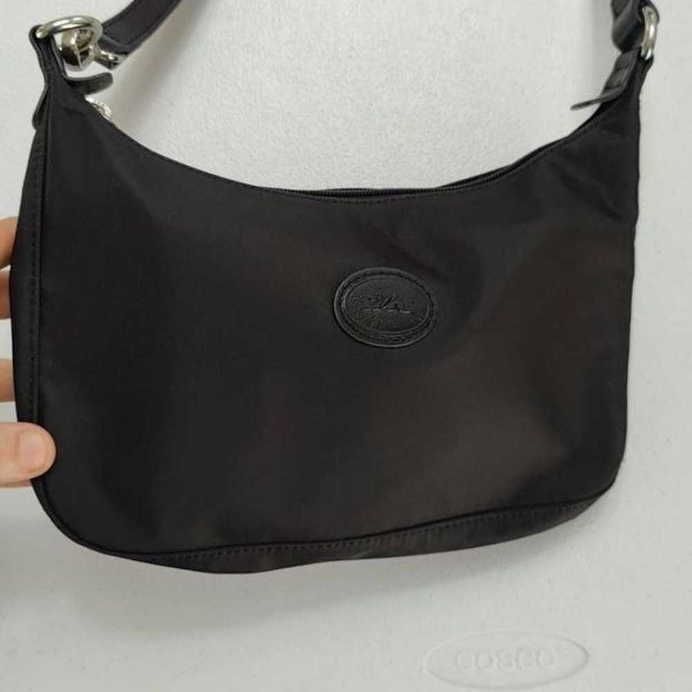 Longchamp Nylon Shoulder Bag- Womens- Black - image 2